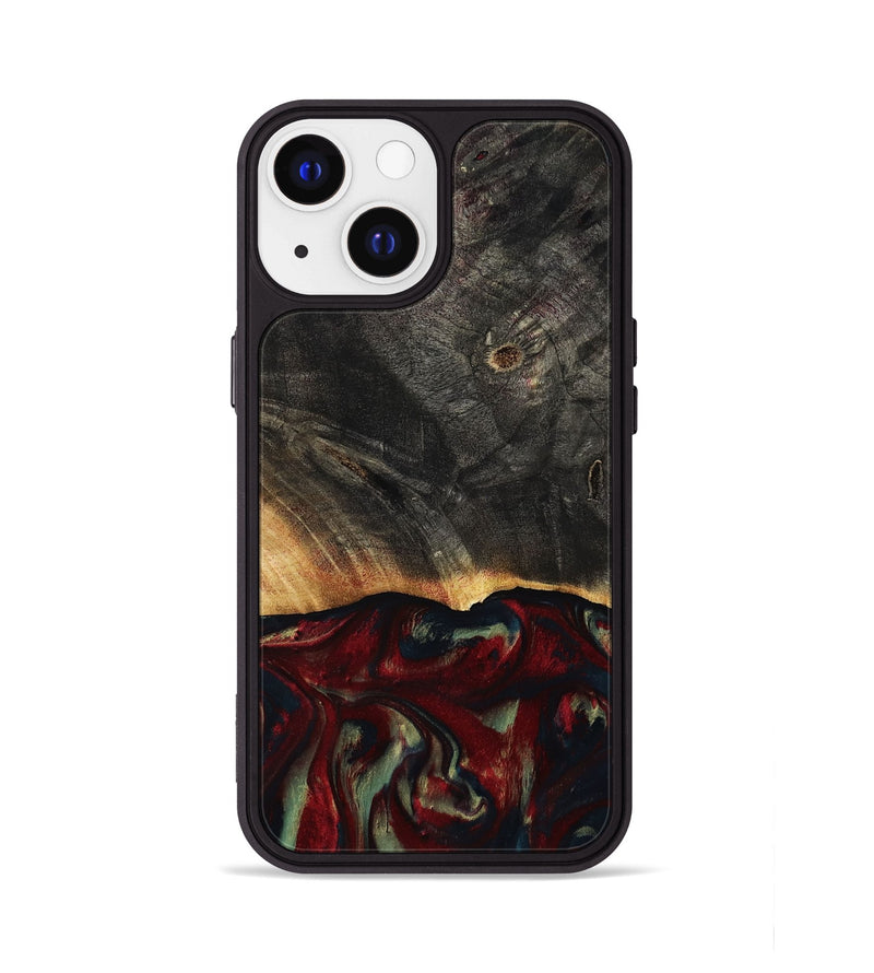 iPhone 13 Wood Phone Case - Millie (Red, 814804)