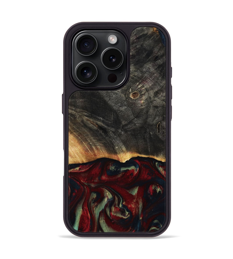 iPhone 16 Pro Wood Phone Case - Millie (Red, 814804)