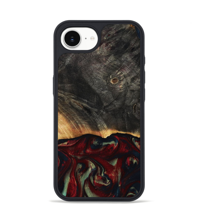 iPhone 16e Wood Phone Case - Millie (Red, 814804)