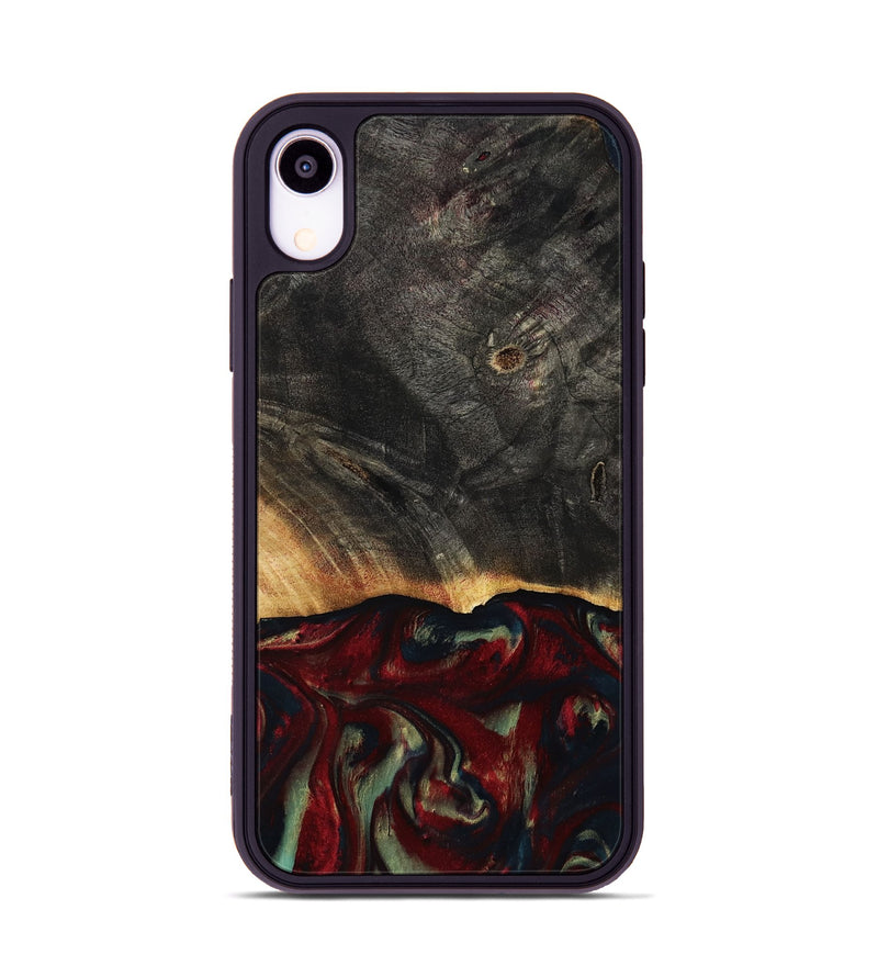 iPhone Xr Wood Phone Case - Millie (Red, 814804)