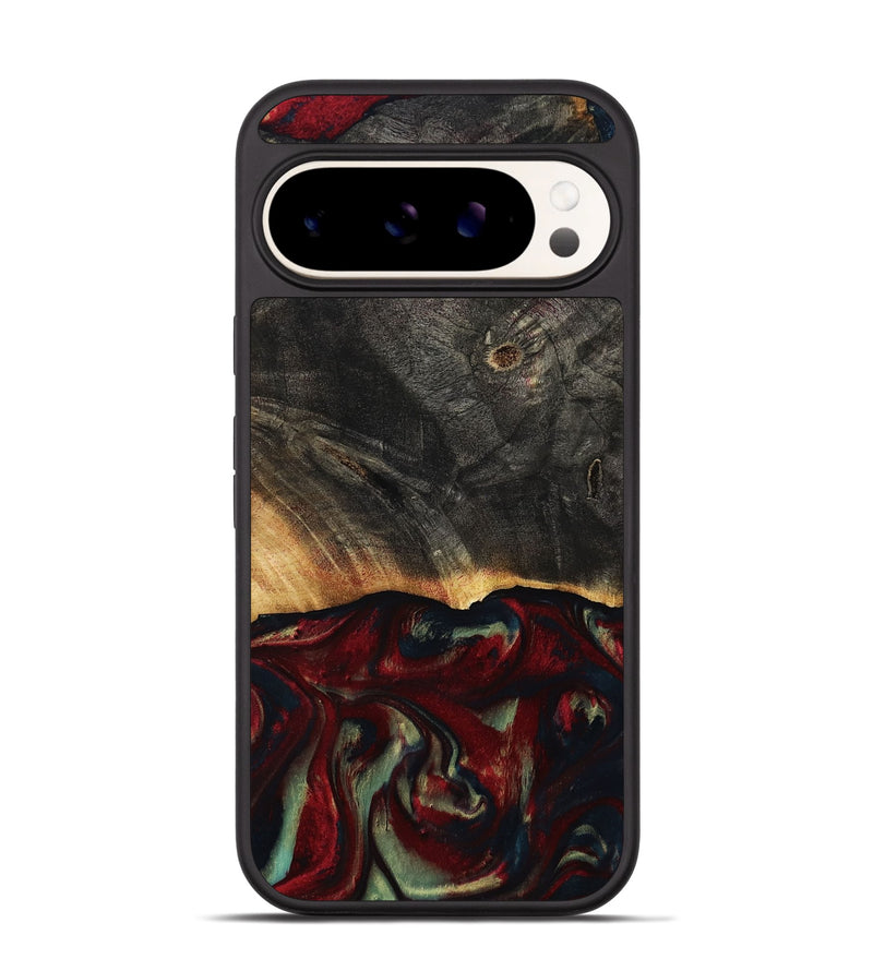 Pixel 9 Pro Wood Phone Case - Millie (Red, 814804)