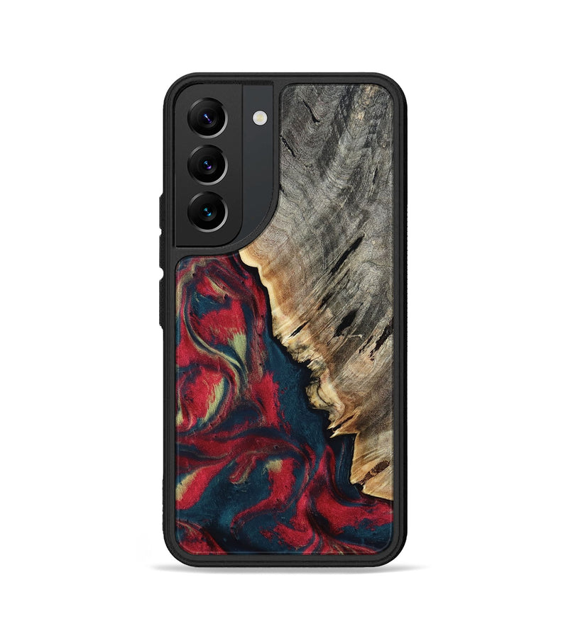 Galaxy S22 Wood Phone Case - Robyn (Red, 814805)