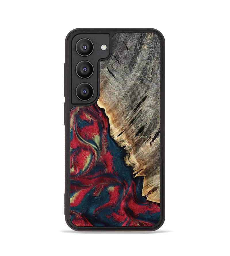 Galaxy S23 Wood Phone Case - Robyn (Red, 814805)