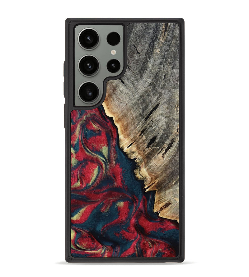 Galaxy S23 Ultra Wood Phone Case - Robyn (Red, 814805)