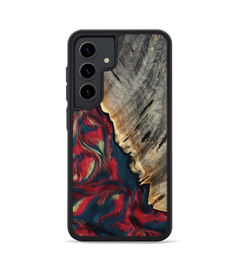 Galaxy S24 Wood Phone Case - Robyn (Red, 814805)