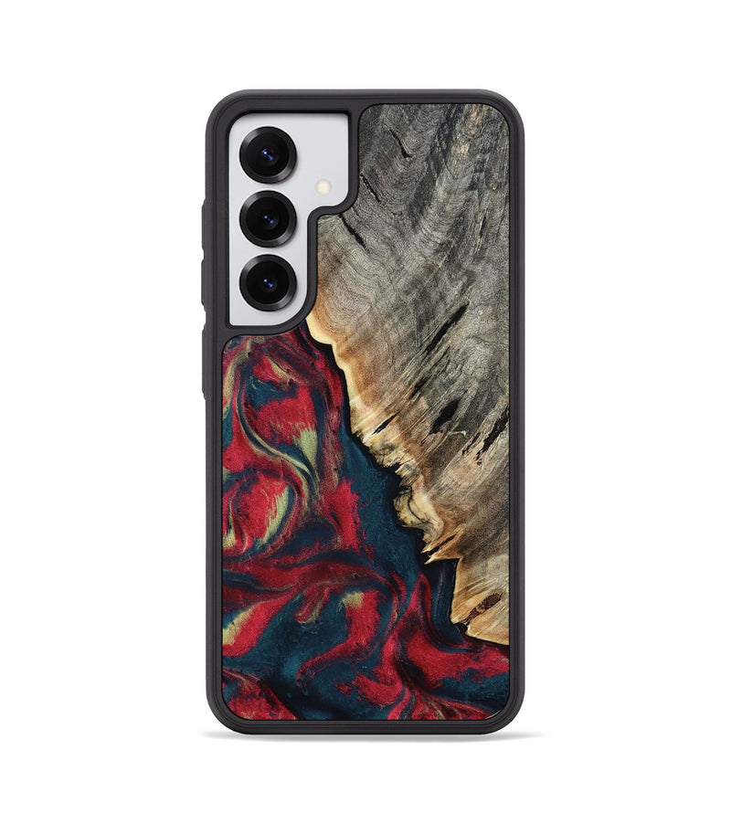 Galaxy S25 Wood Phone Case - Robyn (Red, 814805)