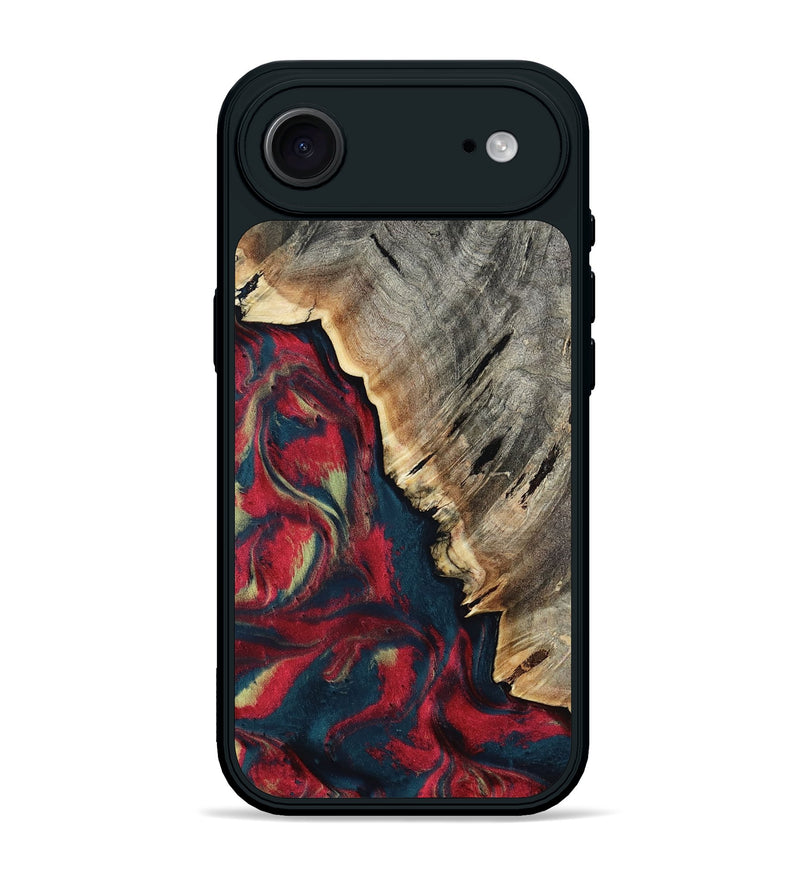 iPhone 17 Air Wood Phone Case - Robyn (Red, 814805)