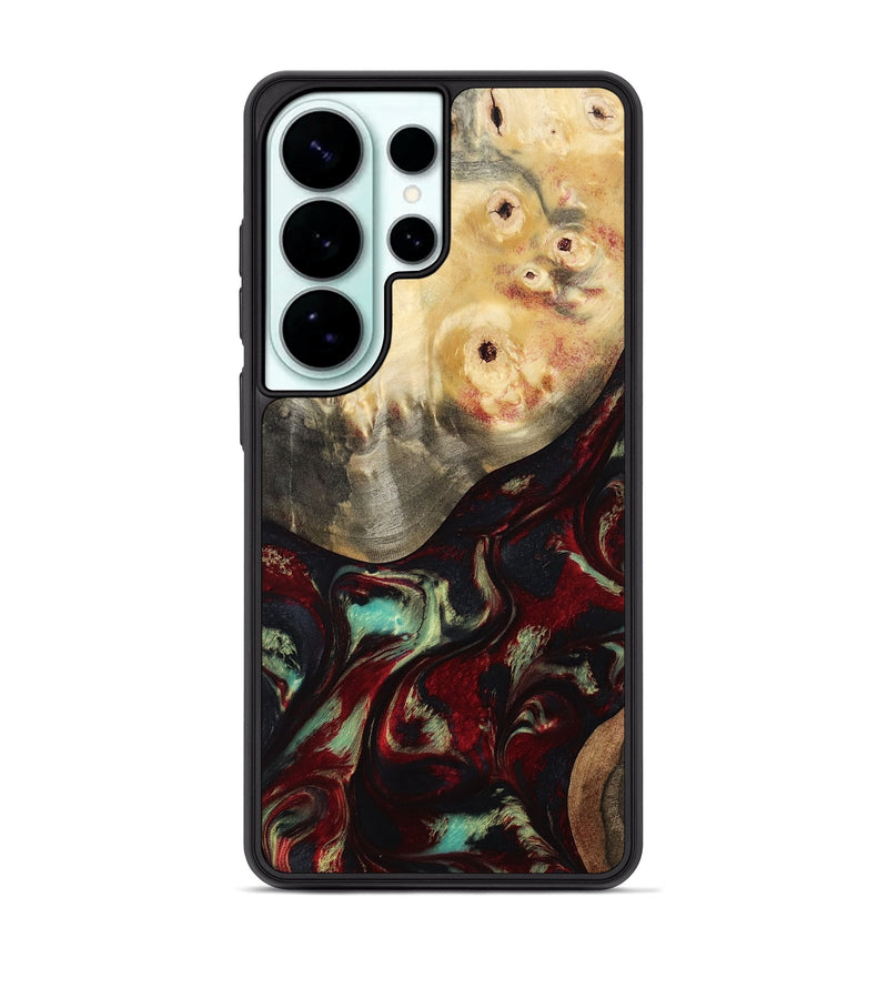 Galaxy S26 Ultra Wood Phone Case - Mariann (Red, 814806)