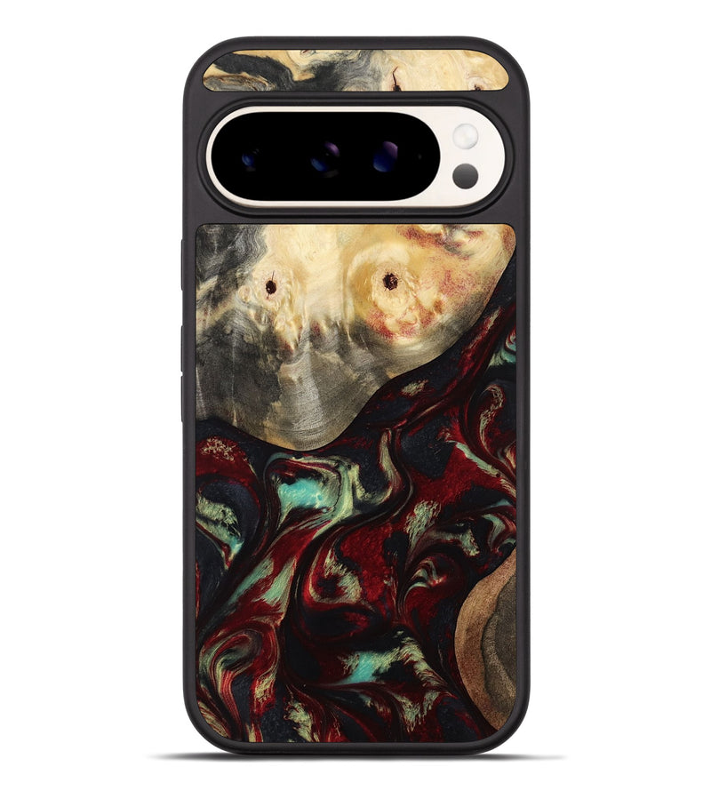Pixel 9 Pro XL Wood Phone Case - Mariann (Red, 814806)