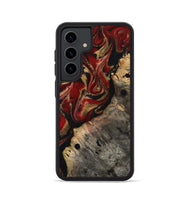 Galaxy S24 Wood Phone Case - Elda (Red, 814807)