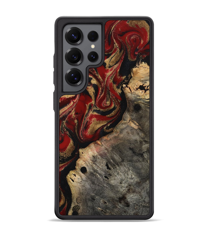 Galaxy S25 Ultra Wood Phone Case - Elda (Red, 814807)