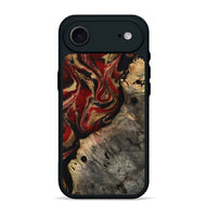 iPhone 17 Air Wood Phone Case - Elda (Red, 814807)