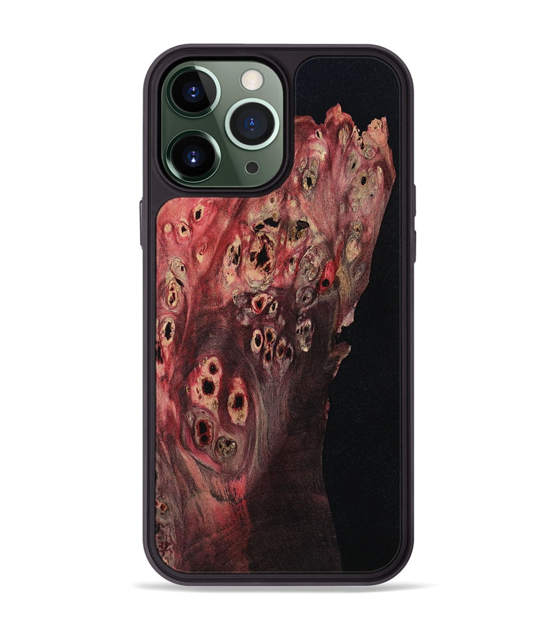 iPhone 13 Pro Max Wood Phone Case - Dequan (Wood Burl, 814835)