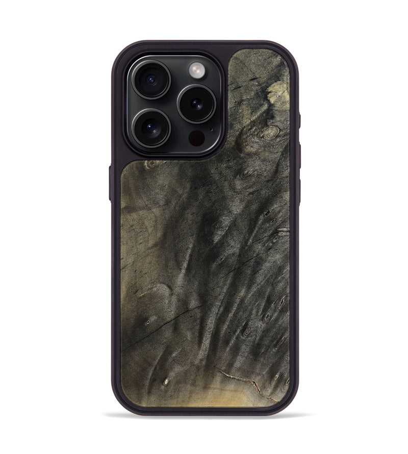 iPhone 15 Pro Wood Phone Case - Lissie (Wood Burl, 814842)