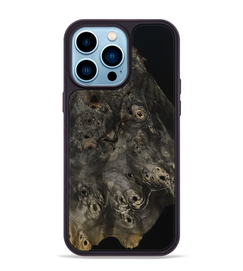 iPhone 14 Pro Max Wood Phone Case - Aden (Wood Burl, 814843)