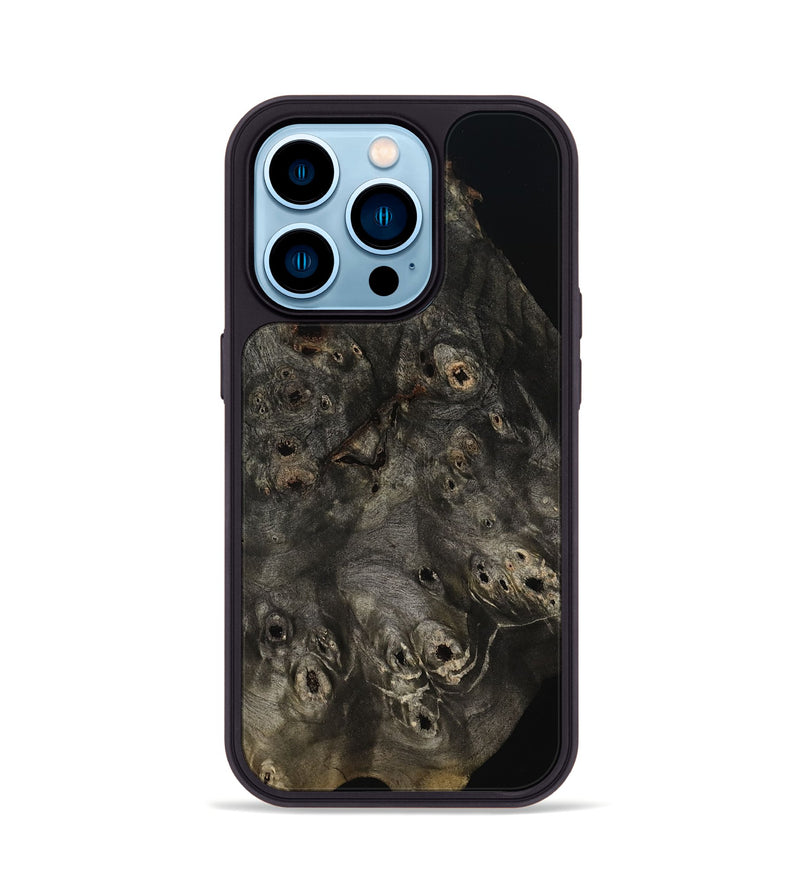 iPhone 14 Pro Wood Phone Case - Aden (Wood Burl, 814843)