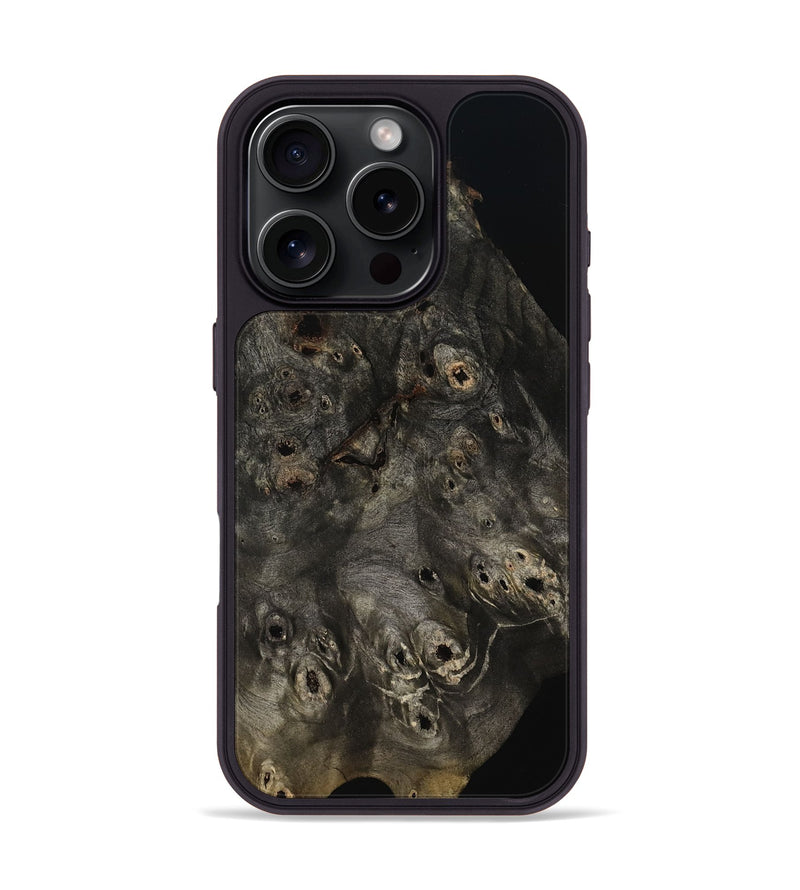 iPhone 16 Pro Wood Phone Case - Aden (Wood Burl, 814843)