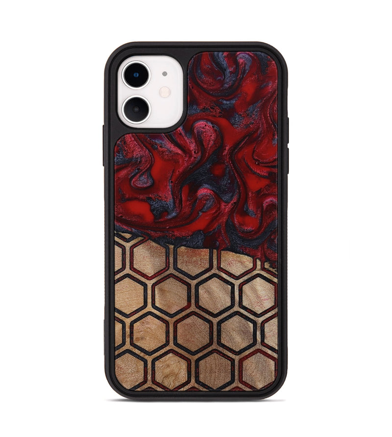 iPhone 11 Wood Phone Case - Symone (Pattern, 814848)