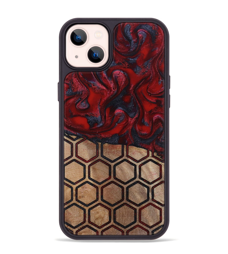 iPhone 14 Plus Wood Phone Case - Symone (Pattern, 814848)