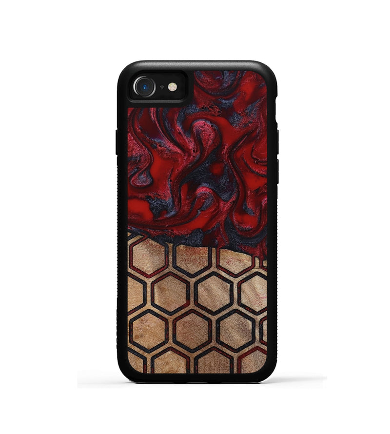 iPhone SE Wood Phone Case - Symone (Pattern, 814848)