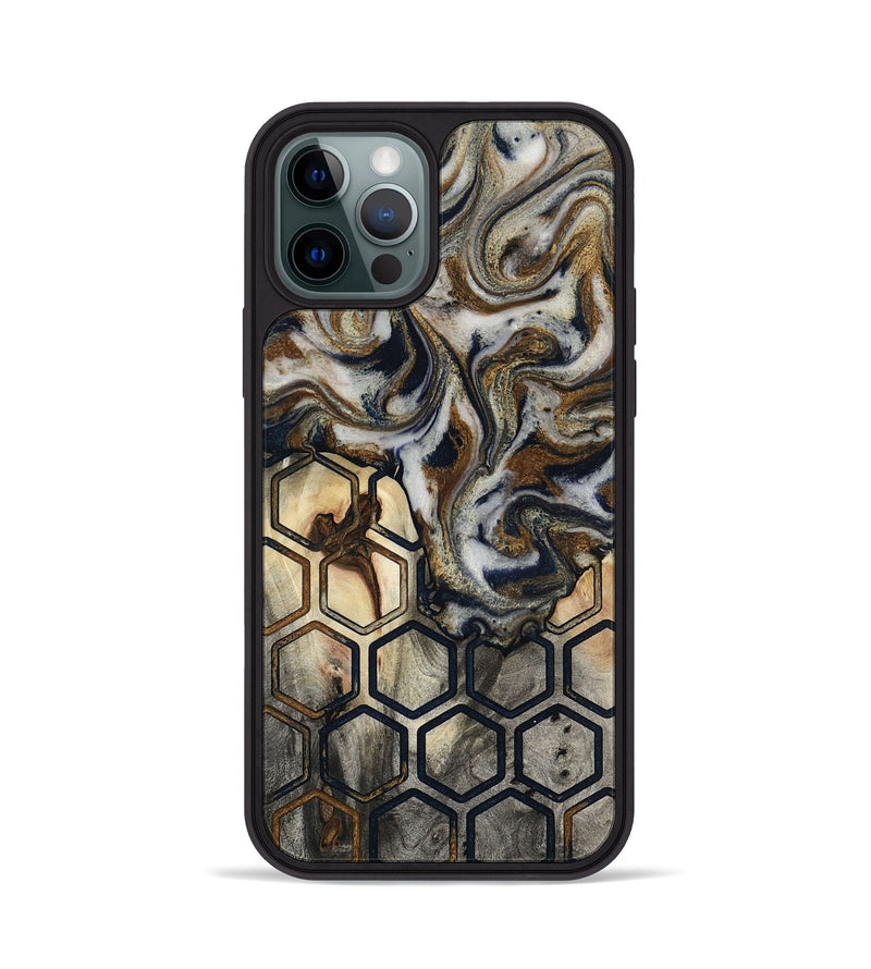 iPhone 12 Pro Wood Phone Case - Kortney (Pattern, 814852)