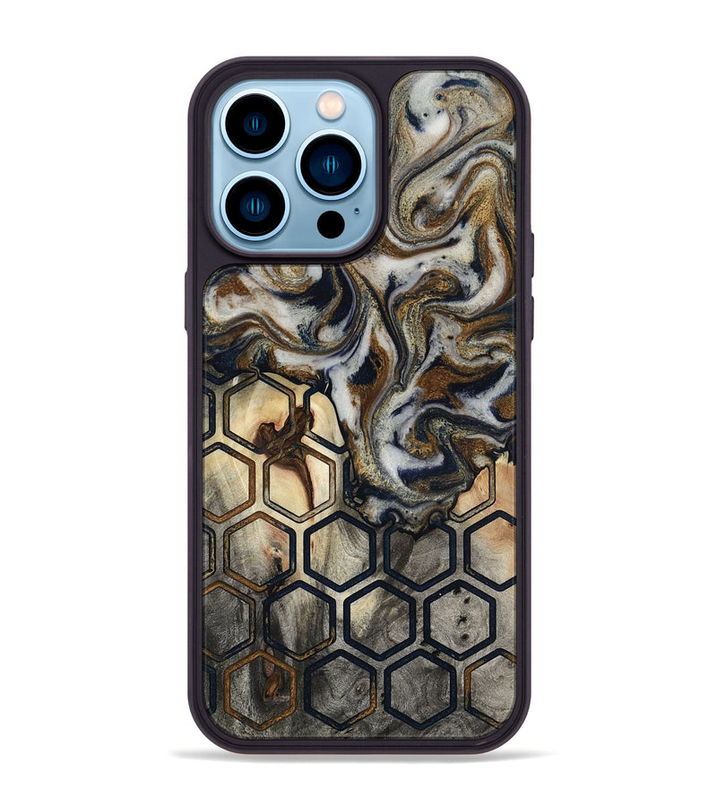 iPhone 14 Pro Max Wood Phone Case - Kortney (Pattern, 814852)
