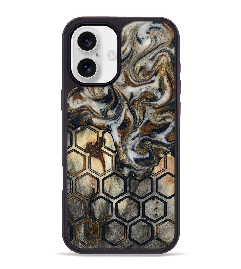 iPhone 16 Plus Wood Phone Case - Kortney (Pattern, 814852)