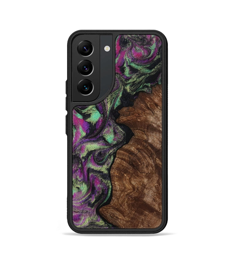 Galaxy S22 Wood Phone Case - Keaton (Purple, 814862)