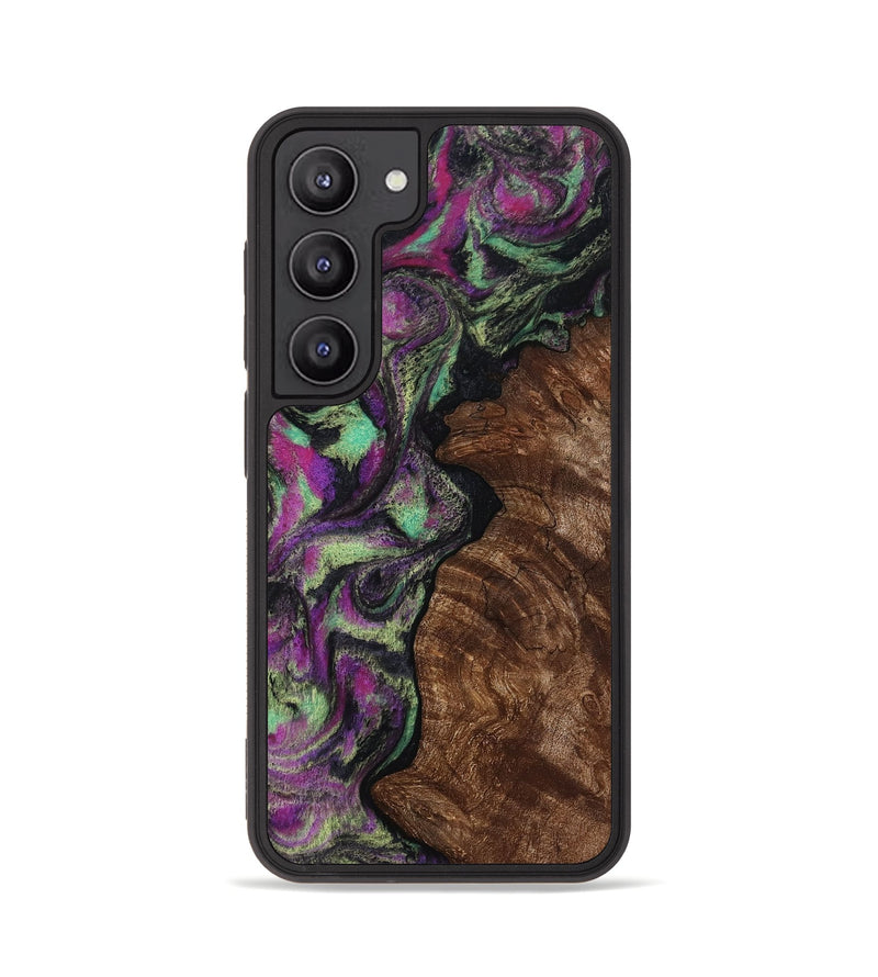 Galaxy S23 Wood Phone Case - Keaton (Purple, 814862)