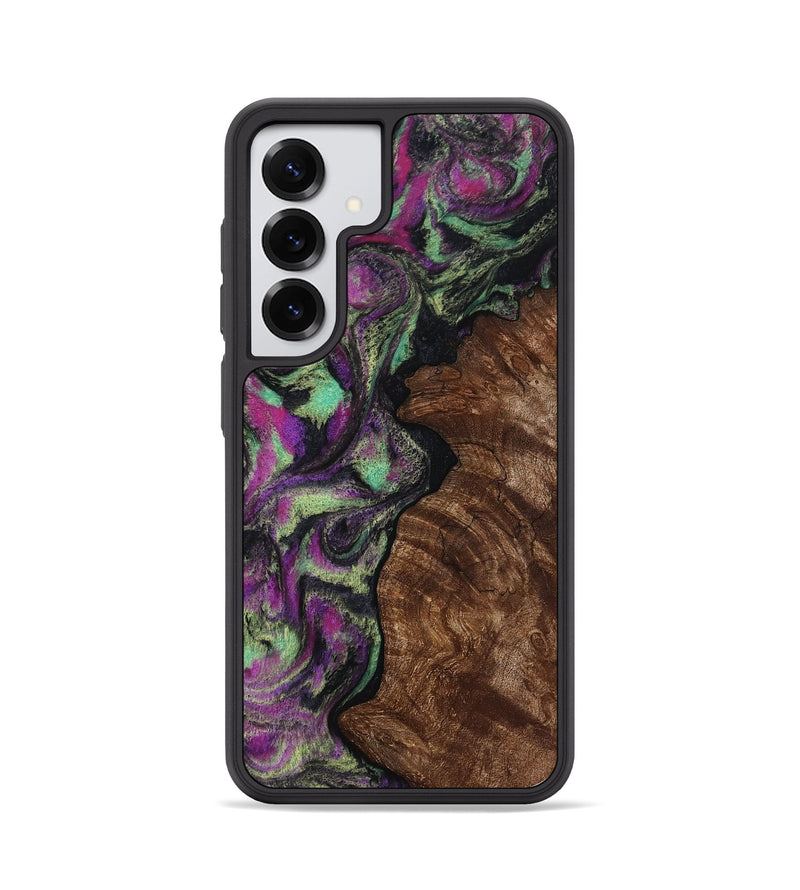 Galaxy S25 Wood Phone Case - Keaton (Purple, 814862)