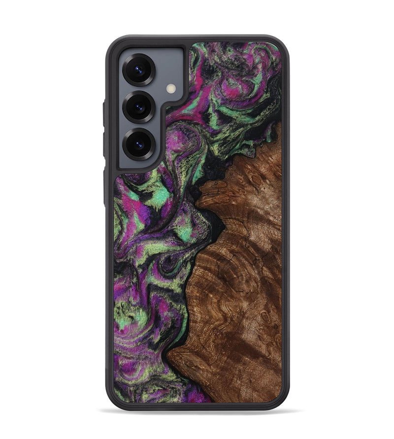 Galaxy S25 Plus Wood Phone Case - Keaton (Purple, 814862)