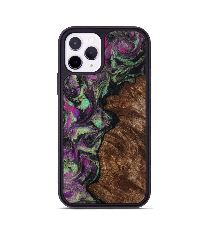 iPhone 11 Pro Wood Phone Case - Keaton (Purple, 814862)