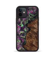 iPhone 12 Wood Phone Case - Keaton (Purple, 814862)