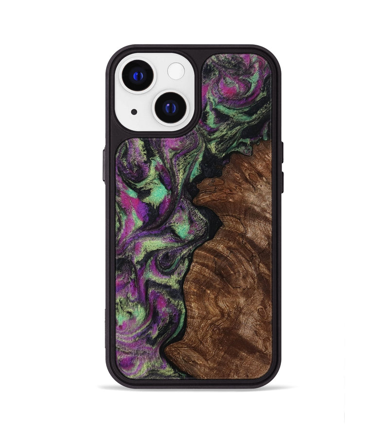 iPhone 13 Wood Phone Case - Keaton (Purple, 814862)