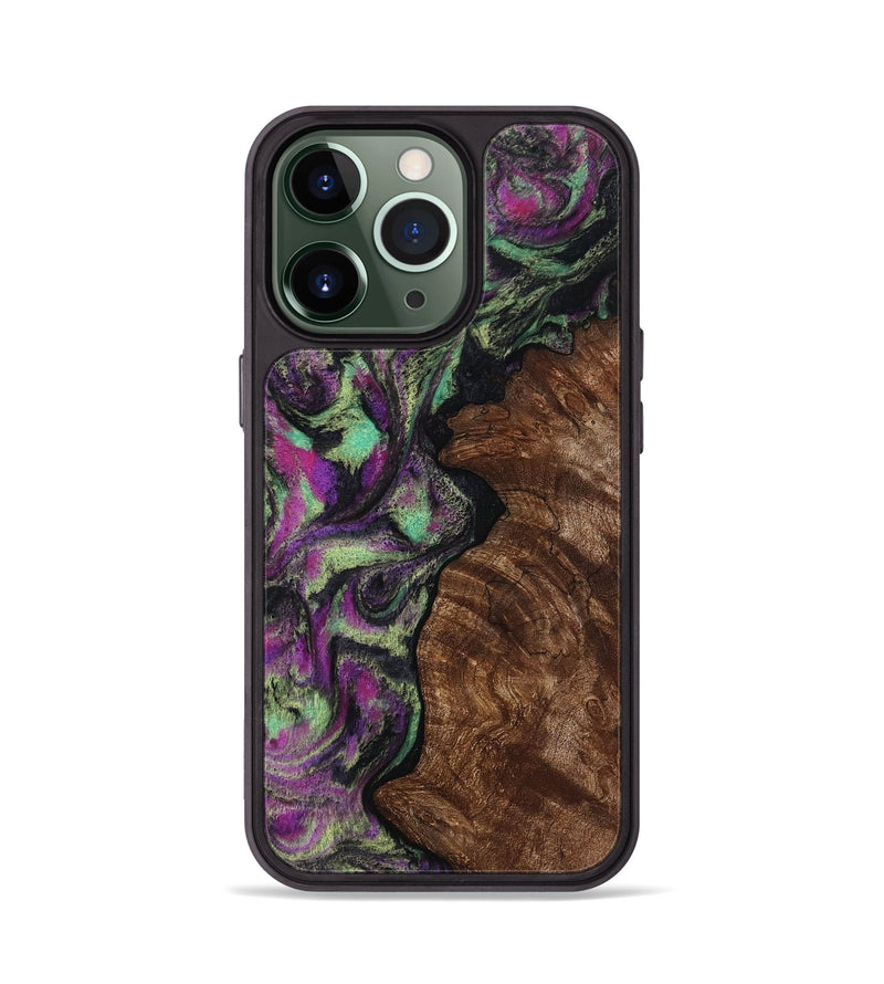 iPhone 13 Pro Wood Phone Case - Keaton (Purple, 814862)