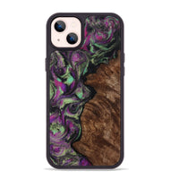 iPhone 14 Plus Wood Phone Case - Keaton (Purple, 814862)