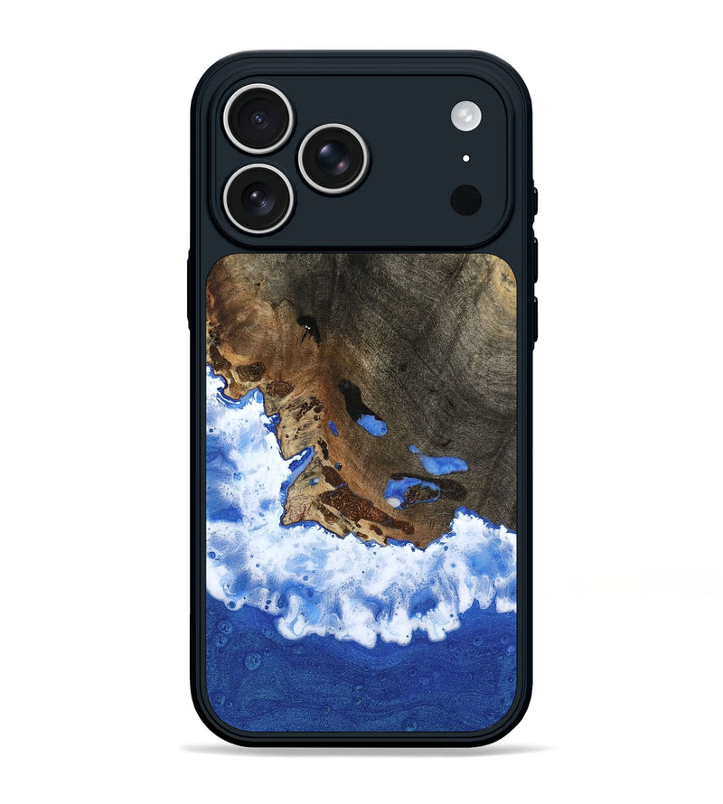 iPhone 17 Pro Max Wood Phone Case - Art (Coastal, 814872)