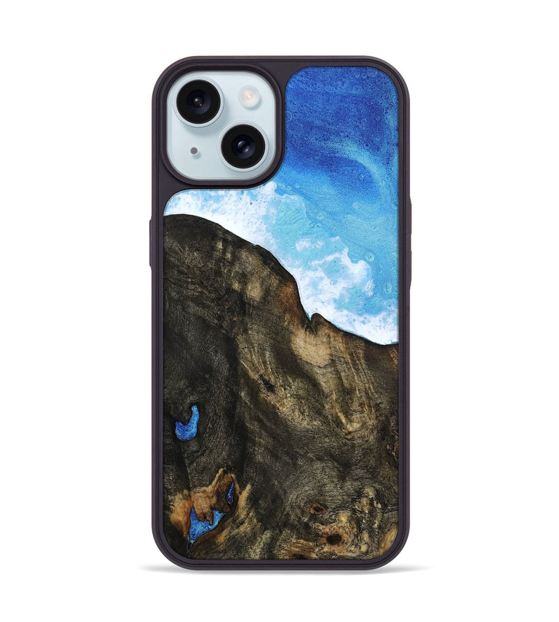 iPhone 15 Wood Phone Case - Janell (Coastal, 814902)