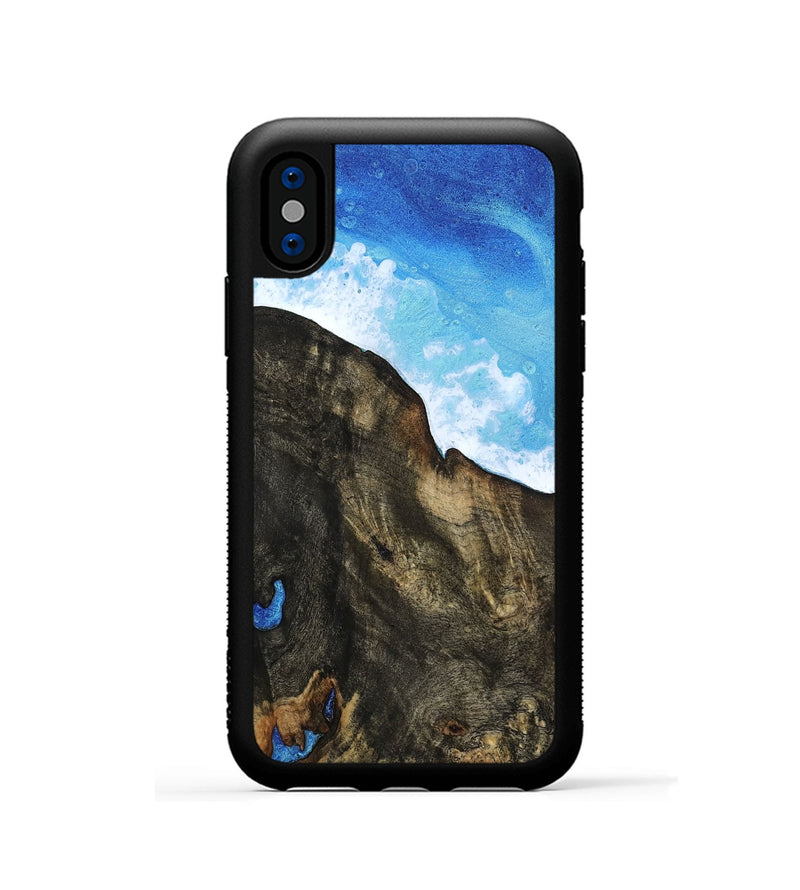 iPhone Xs Wood Phone Case - Janell (Coastal, 814902)