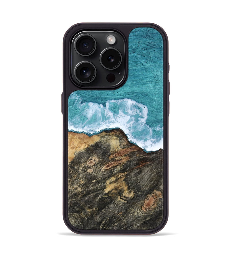 iPhone 15 Pro Wood Phone Case - Mariel (Coastal, 815185)
