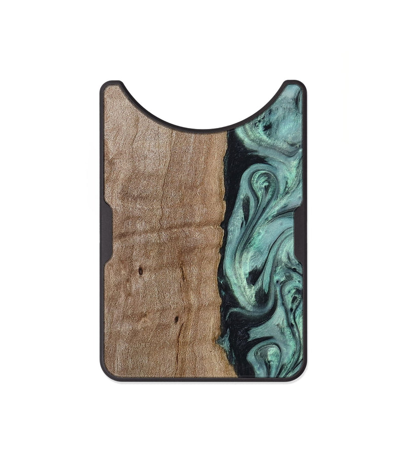 Alloy Wood Wallet - Julio (Green, 815206)
