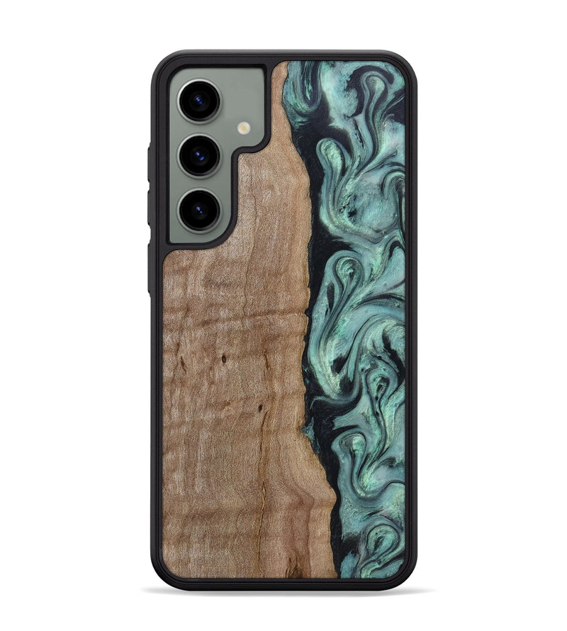 Galaxy S24 Plus Wood Phone Case - Julio (Green, 815206)