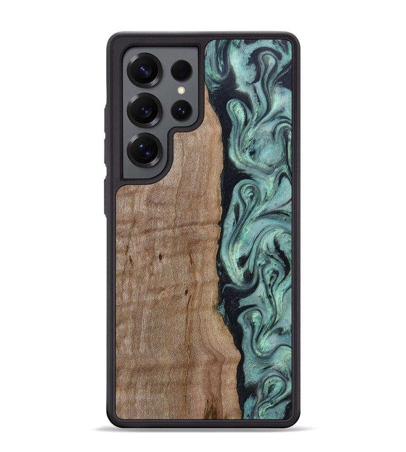 Galaxy S25 Ultra Wood Phone Case - Julio (Green, 815206)