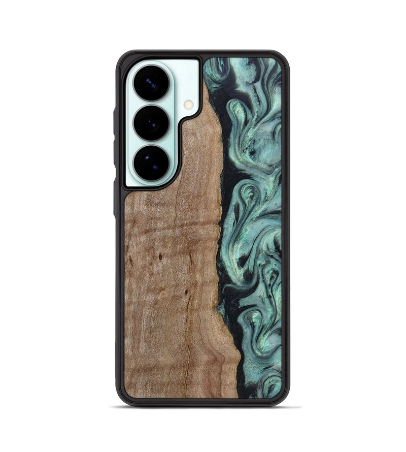 Galaxy S26 Wood Phone Case - Julio (Green, 815206)