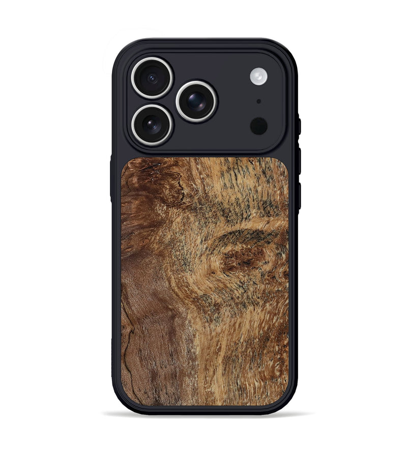 iPhone 17 Pro Wood Phone Case - Adan (Wood Burl, 815210)