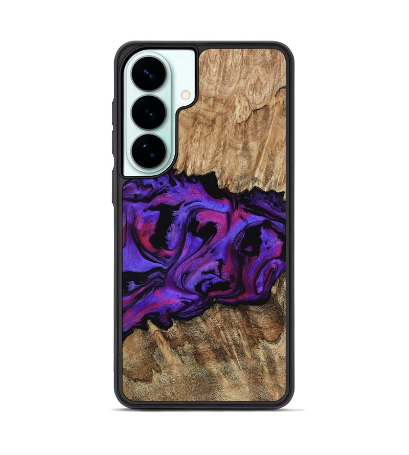 Galaxy S26 Plus Wood Phone Case - Scarlet (Purple, 815215)