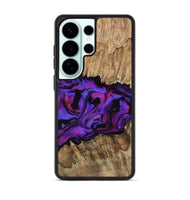 Galaxy S26 Ultra Wood Phone Case - Scarlet (Purple, 815215)