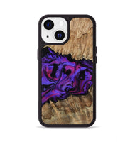 iPhone 13 Wood Phone Case - Scarlet (Purple, 815215)