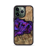 iPhone 13 Pro Wood Phone Case - Scarlet (Purple, 815215)