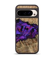 Pixel 10 Pro Wood Phone Case - Scarlet (Purple, 815215)